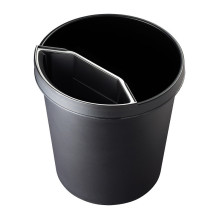 helit Wastebasket H6105895 31x32cm 18l round plastic black (H6105895) helit Wastebasket H6105895 31x32cm 18l round plastic black (H6105895)