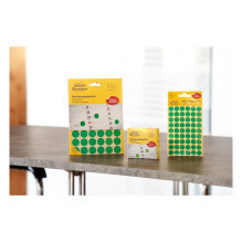 AVERY Zweckform Adhesive dots 3855 green Ø 19.0 mm, 250 pcs. AVERY Zweckform Adhesive dots 3855 green Ø 19.0 mm, 250 pcs.