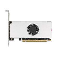 „PCI Express x16“ kortelė su 4 x USB 20 Gbps USB Type-C™ keturių kanalų su trumpuoju ir kištuku žemo profilio formos vei