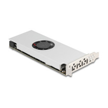 „PCI Express x16“ kortelė su 4 x USB 20 Gbps USB Type-C™ keturių kanalų su trumpuoju ir kištuku žemo profilio formos vei