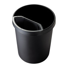 helit Šiukšliadėžės įdėklas 6,0 l, juodas helit Šiukšliadėžės įdėklas 6,0 l, juodas