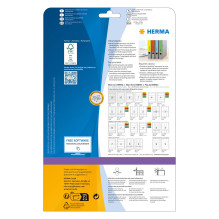HERMA Ordneretiketten puvinys 38,0 x 192,0 mm HERMA Ordneretiketten puvinys 38,0 x 192,0 mm