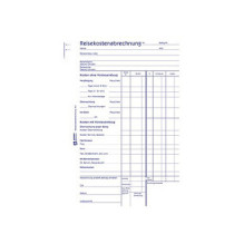 AVERY Zweckform Travel expense report per trip Form book 743, 1 pc. AVERY Zweckform Travel expense report per trip Form book 743, 1 pc.