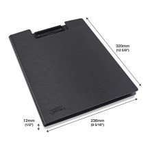 RAPESCO® Klemmbrettmappe DIN A4 schwarz RAPESCO® Klemmbrettmappe DIN A4 schwarz