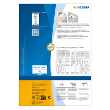 HERMA SPECIAL Addressetiketten weiß 99,1 x 93,1 mm HERMA SPECIAL Addressetiketten weiß 99,1 x 93,1 mm