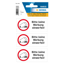 HERMA Warning Labels No...