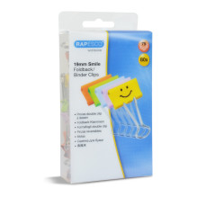 RAPESCO® Foldbackklammern farbsortiert 1.9 cm RAPESCO® Foldbackklammern farbsortiert 1.9 cm