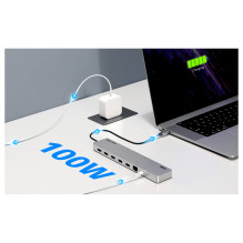 ATEN UH3240 USB-C Dock 4K Dual Display mit Power Passthrough ATEN UH3240 USB-C Dock 4K Dual Display mit Power Passthrough