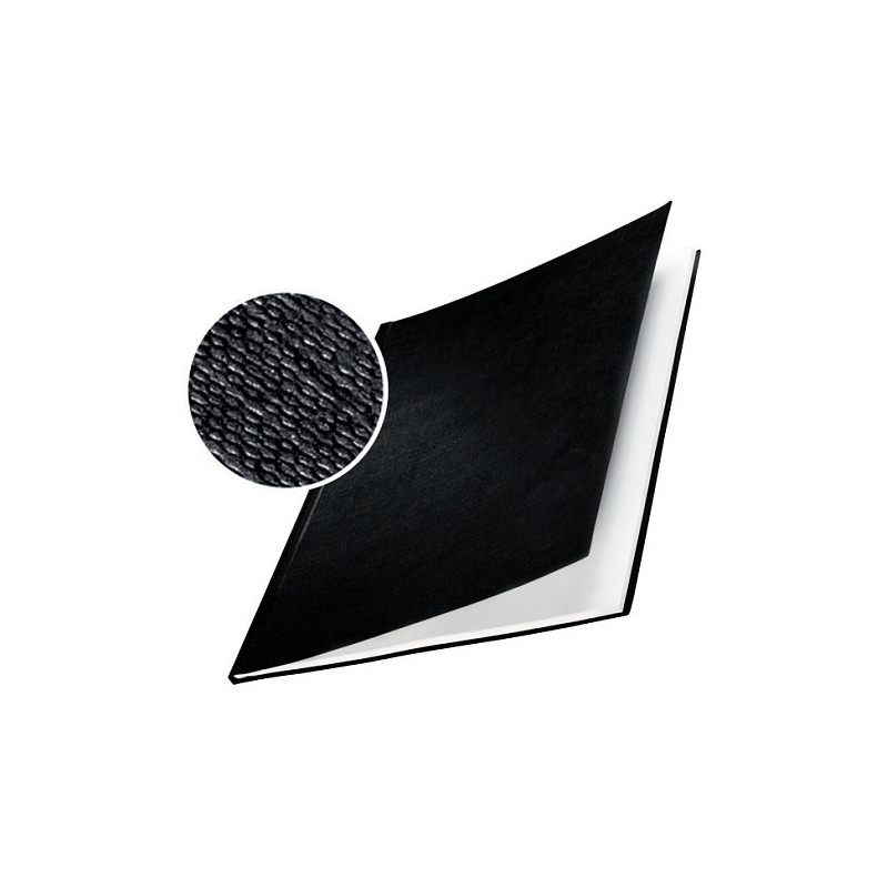 LEITZ Black bookbinding folders for 36-70 sheets DIN A4