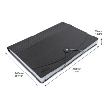 RAPESCO® Expanding File DIN A4 13-Pocket Black