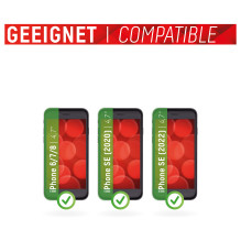 DISPLEX Full Cover Panzerglas (10H) für Apple iPhone 6 / 7 / 8 / SE (2020 / 2022) Eco-Montagerahmen DISPLEX Full Cover Panzerglas (10H) für Apple iPhone 6 / 7 / 8 / SE (2020 / 2022) Eco-Montagerahmen