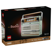 LEGO Icons 10334 Radijas su retro rašikliu