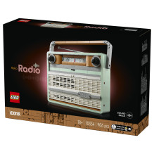 LEGO Icons 10334 Radijas su retro rašikliu