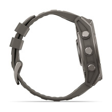 Garmin fenix 9 51mm Kieselgrau / Titan Silikon Armband Garmin fenix 9 51mm Kieselgrau / Titan Silikon Armband