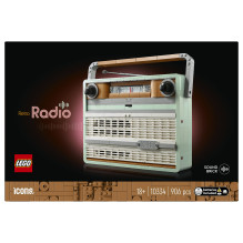 LEGO Icons 10334 Radijas su retro rašikliu