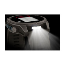 Garmin fenix 9 51mm Kieselgrau / Titan Silikon Armband Garmin fenix 9 51mm Kieselgrau / Titan Silikon Armband