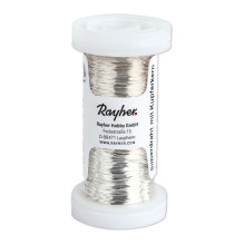 Rayher Basteldraht silber...