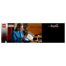 LEGO Icons 10334 Radijas su retro rašikliu