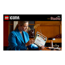 LEGO Icons 10334 Radijas su retro rašikliu