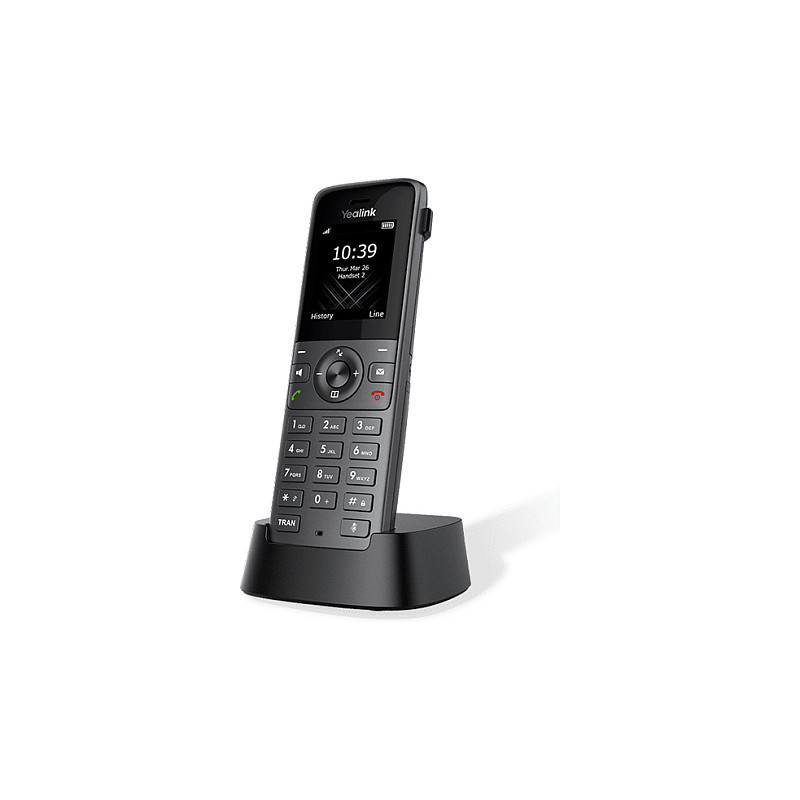 SIP-W73H belaidis IP mobilusis telefonas su 2 linijomis ir 300 m veikimo atstumu