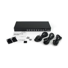8 Port 1HE DVI USB KVM Switch - 8-fach DVI-I / USB-B Umschalter zur Rack-Montage 8 Port 1HE DVI USB KVM Switch - 8-fach DVI-I / USB-B Umschalter zur Rack-Montage