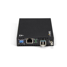 Gigabit Ethernet Kupfer auf LWL Medienkonverter - SM LC - 10 Km - Ethernet Medienkonverter - GbE Konveter