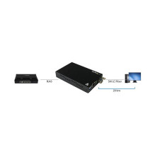 Gigabit Ethernet Kupfer auf LWL Medienkonverter - SM LC - 20 Km - Ethernet Medienkonverter - GbE Konverter