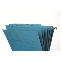PAGNA Personalakte A4 5 Fächer blau