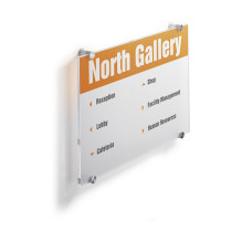 DURABLE Türschild 29,7 x 42,0 cm skaidrus DURABLE Türschild 29,7 x 42,0 cm skaidrus