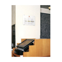 DURABLE Türschild 29,7 x 42,0 cm skaidrus DURABLE Türschild 29,7 x 42,0 cm skaidrus