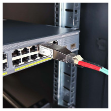 Gigabit Fiber to RJ45 Ethernet Media Converter, Micro Mini - Medienkonverter - 1GbE - 1000Base-T