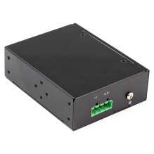 PoE + Industrial Media Converter 60W - Medienkonverter LWL Kupfer - Singlemode- / Multimode Glasfaser auf Kupfer Gigabit