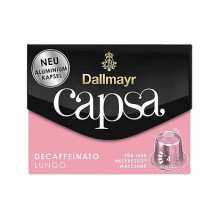 Dallmayr Capsa Lungo Decaffeinato Kaffeekapseln, Arabicabohnen 10 St.