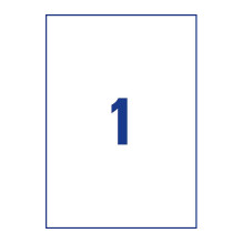 AVERY Zweckform Folien-Versandetiketten 210,0 x 297,0 mm AVERY Zweckform Folien-Versandetiketten 210,0 x 297,0 mm
