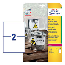 AVERY Zweckform wetterfeste Folienetiketten 210,0 x 148,0 mm
