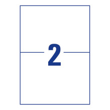 AVERY Zweckform wetterfeste Folienetiketten 210,0 x 148,0 mm