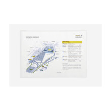 A3 transparent document sleeves, pack of 10