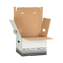 Solid M Archivboxen 32,5 x 36,0 x 27,0 cm weiß