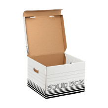 Solid M Archivboxen 32,5 x 36,0 x 27,0 cm weiß