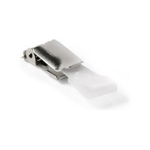 Clip fastening with snap fastener loop, 25-pack.