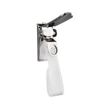 Clip fastening with snap fastener loop, 25-pack.
