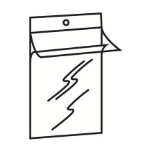 DIN A4 textured clear pockets, 0.18 mm DIN A4 textured clear pockets, 0.18 mm