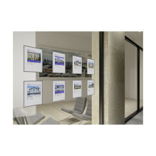 Self-adhesive document sleeves A4 grey