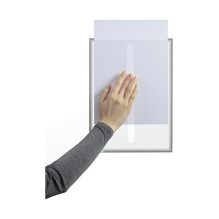 Self-adhesive document sleeves A4 grey