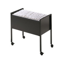 Eco Hanging File Trolley 80 A4 Black