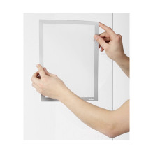 Duraframe Sun A4 information frames, 2 pieces in a bag, silver Duraframe Sun A4 information frames, 2 pieces in a bag, silver