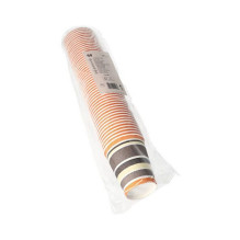STARPAK Vienkartinis kavos puodelis 8 cm 0,2 l baltas, raudonas, geltonas, pilkas STARPAK Vienkartinis kavos puodelis 8 cm 0,2 l baltas, raudonas, geltonas, pilkas
