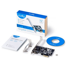 Network Card - Cudy PE10 Gigabit Ethernet PCI Express Internal Network Card - Cudy PE10 Gigabit Ethernet PCI Express Internal