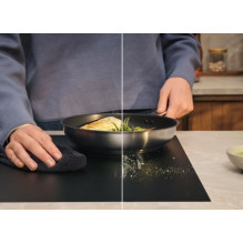 „Electrolux Serie 700 EIS62453IZ“ juoda, įmontuojama, 60 cm, zoninė indukcinė kaitlentė, 4 zona(-os),