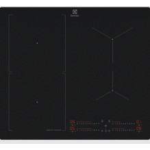 „Electrolux Serie 700 EIS62453IZ“ juoda, įmontuojama, 60 cm, zoninė indukcinė kaitlentė, 4 zona(-os),